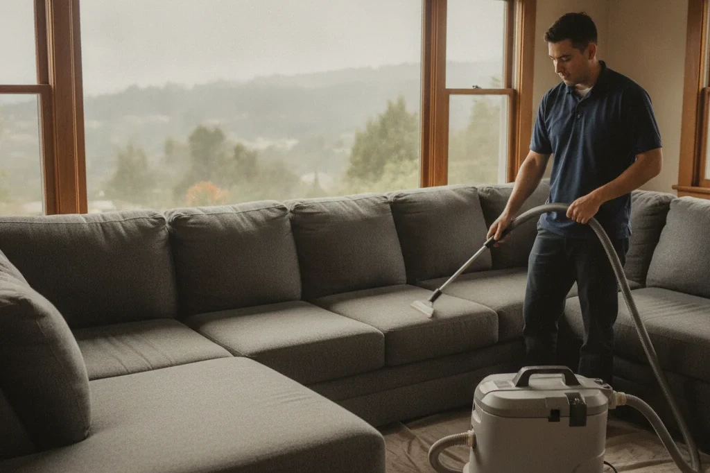 Sectional Sofa Cleaning in Berkeley